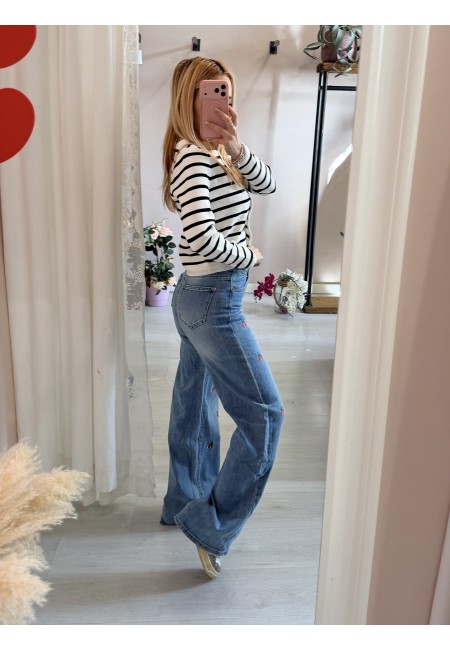 Jeans CILIEGIE larghi