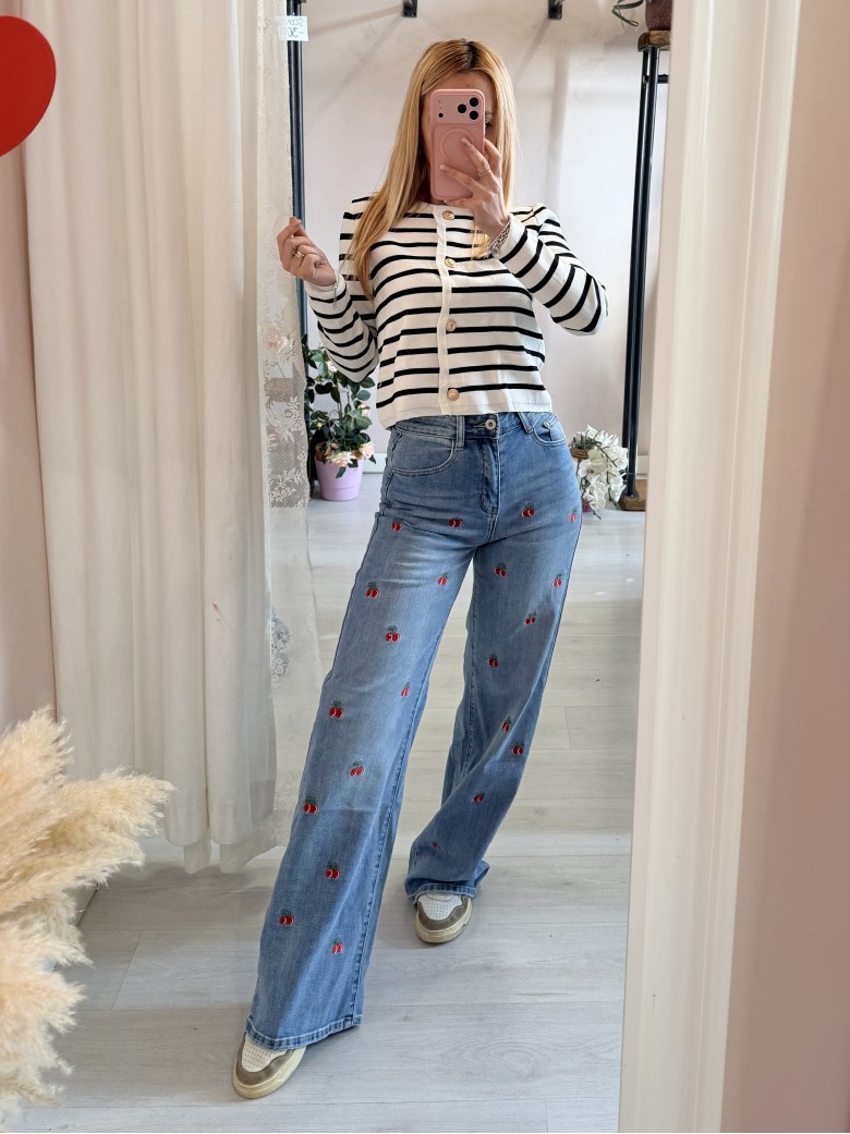 Jeans CILIEGIE larghi