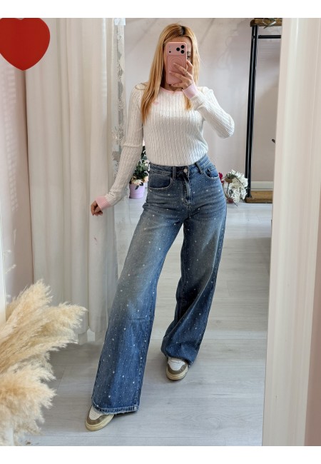 Jeans CUORICINI larghi