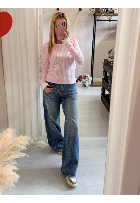 Jeans CUORICINI larghi