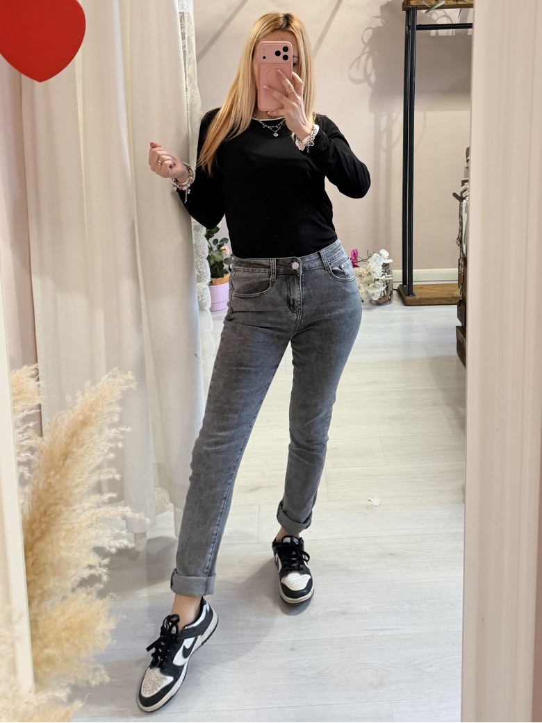 Jeans grigi PUSH UP morbidi