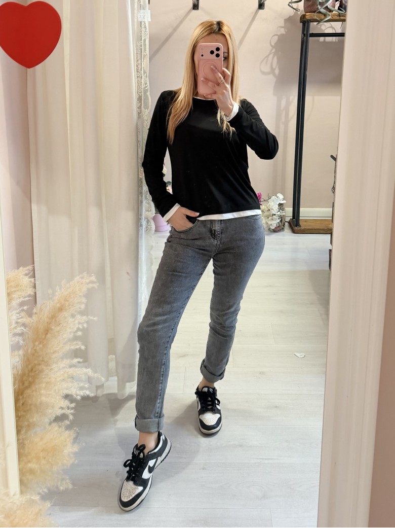 Jeans grigi PUSH UP morbidi