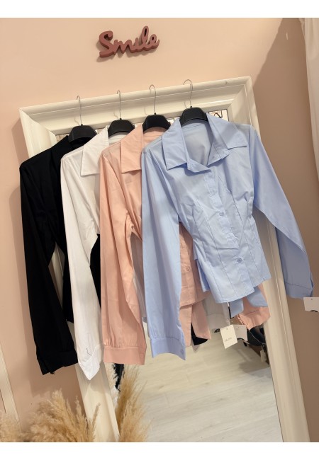 Camicia FIOCCO nella schiena nera