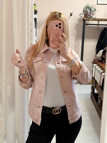 Giubbotto di jeans ROSA