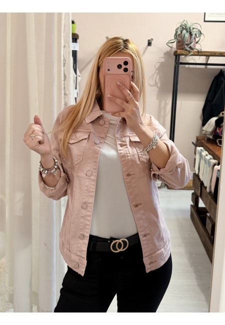Giubbotto di jeans ROSA