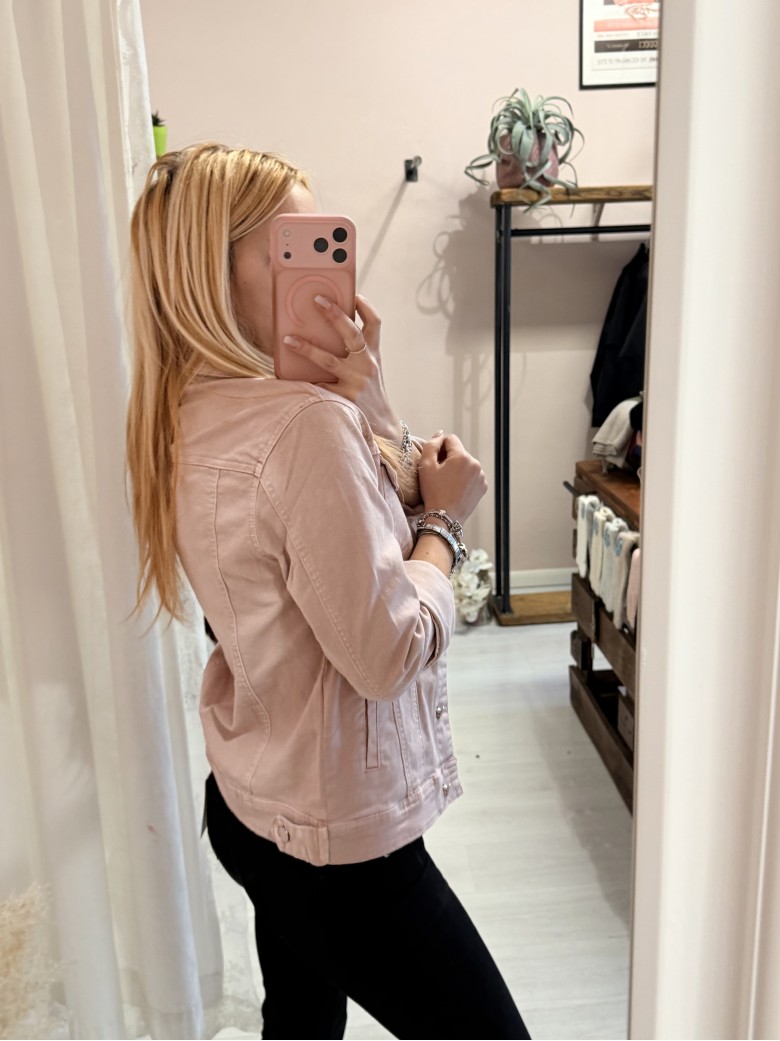 Giubbotto di jeans ROSA