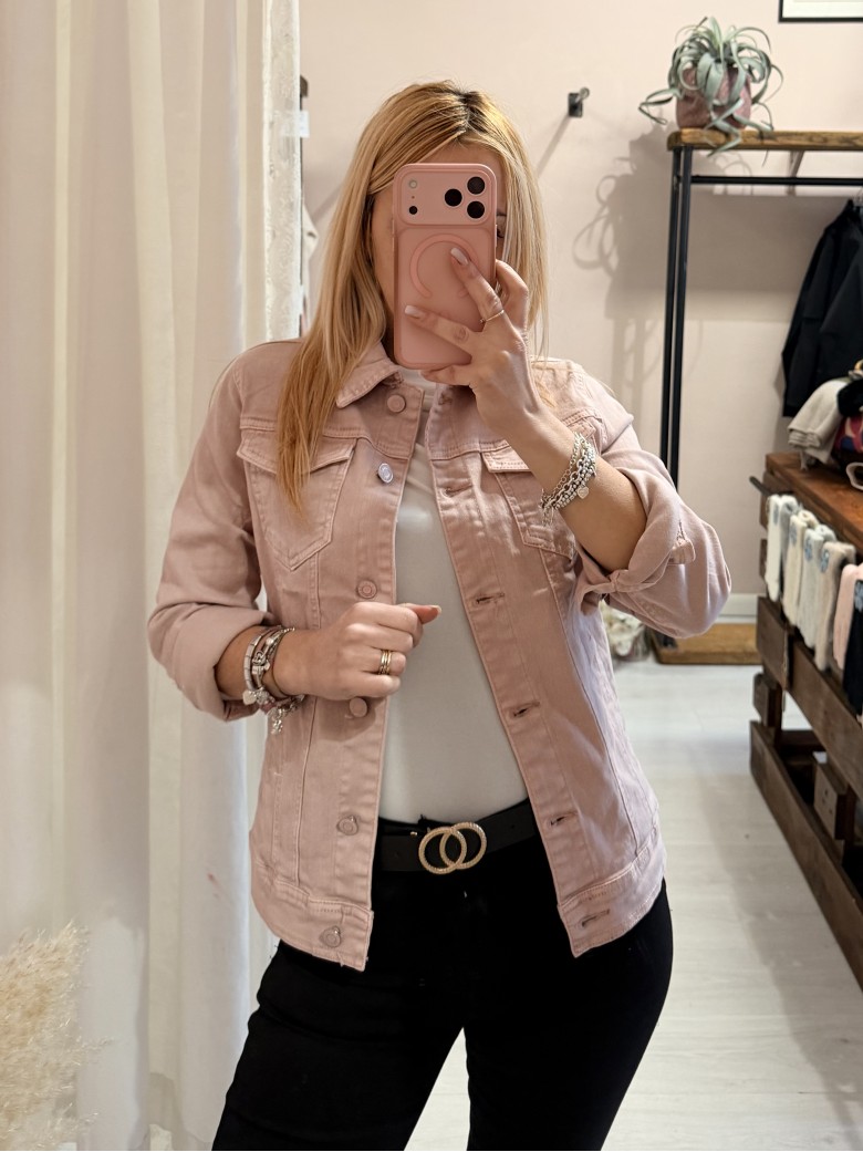 Giubbotto di jeans ROSA