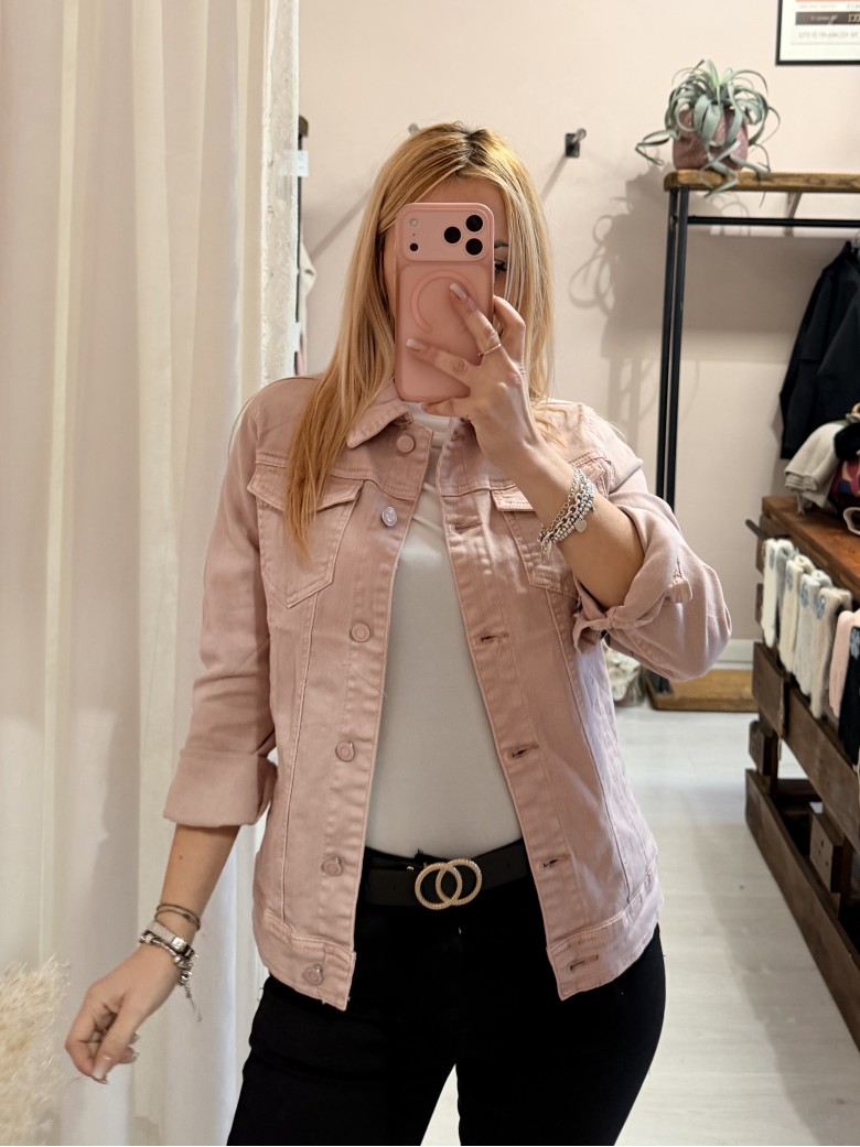Giubbotto di jeans ROSA