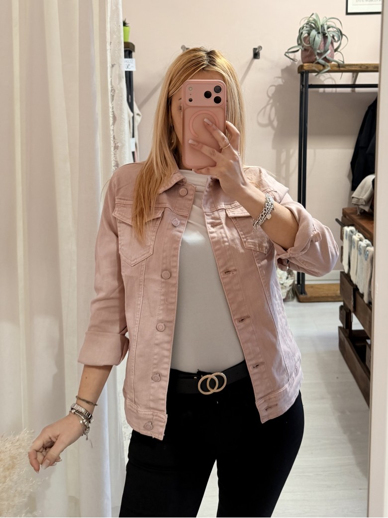 Giubbotto di jeans ROSA