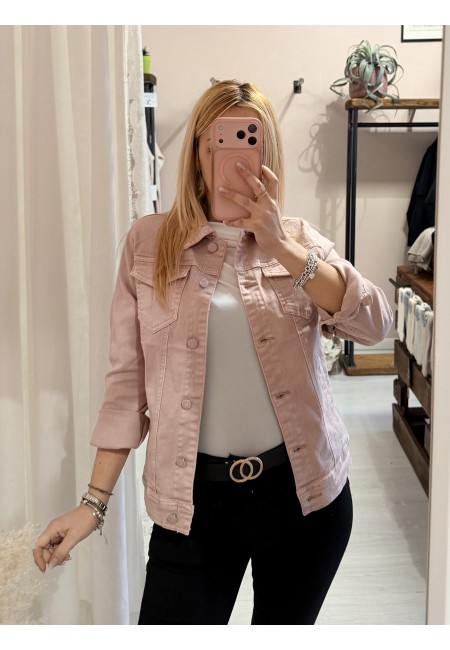 Giubbotto di jeans ROSA
