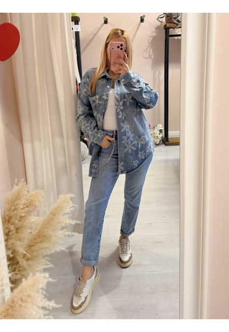 Jeans con catena MOMFIT morbidi