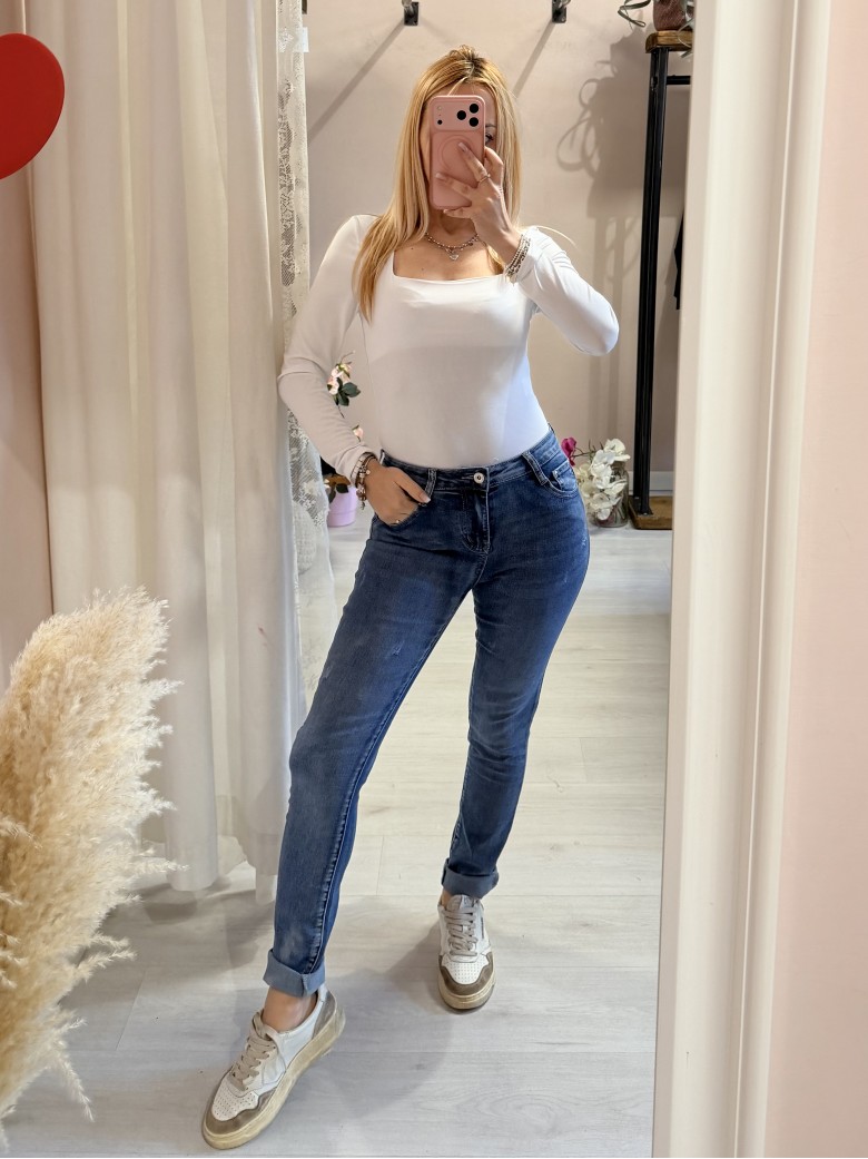 Jeans blu PUSH UP morbidi