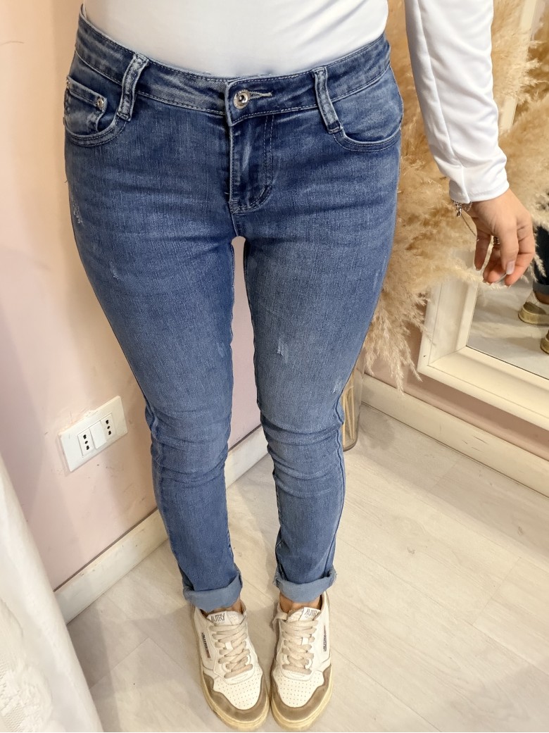 Jeans blu PUSH UP morbidi