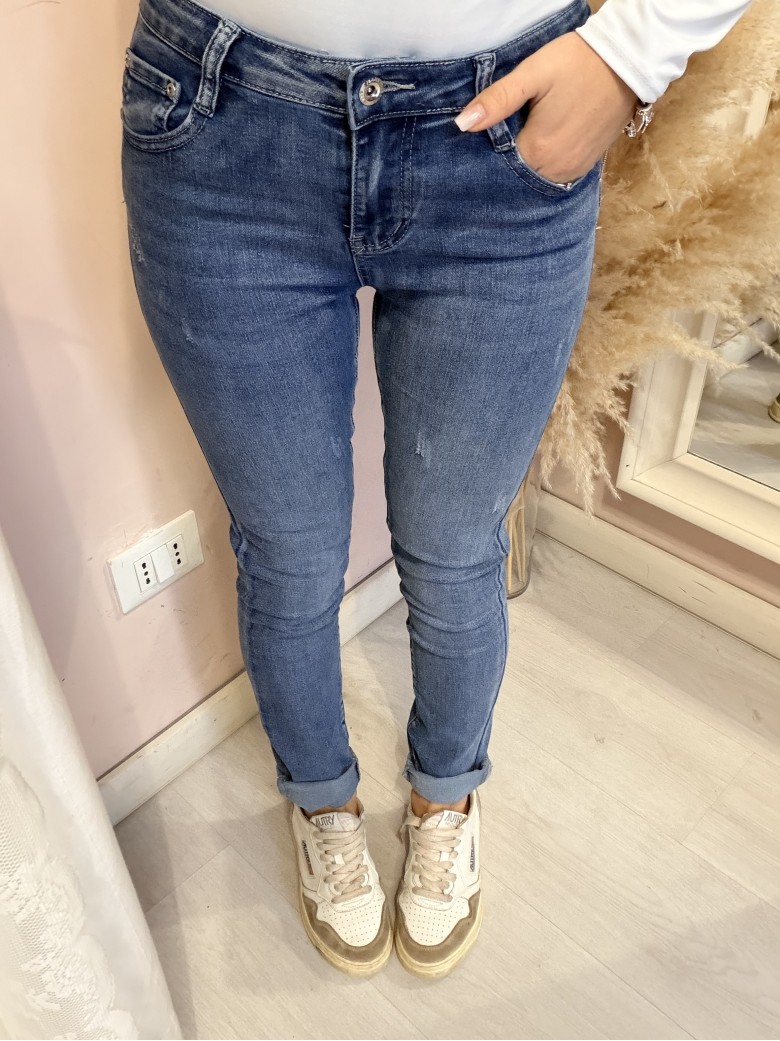 Jeans blu PUSH UP morbidi