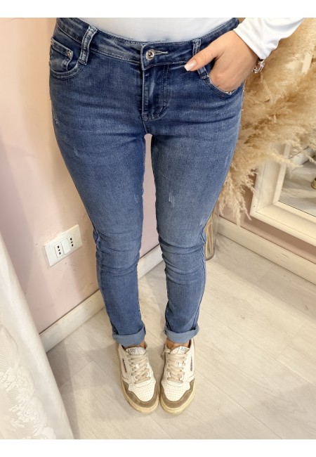 Jeans blu PUSH UP morbidi