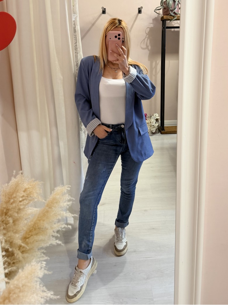 Jeans blu PUSH UP morbidi