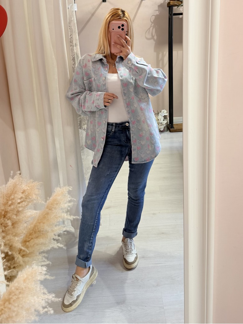 Jeans blu PUSH UP morbidi