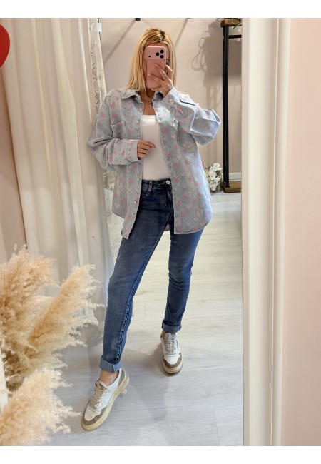 Jeans blu PUSH UP morbidi