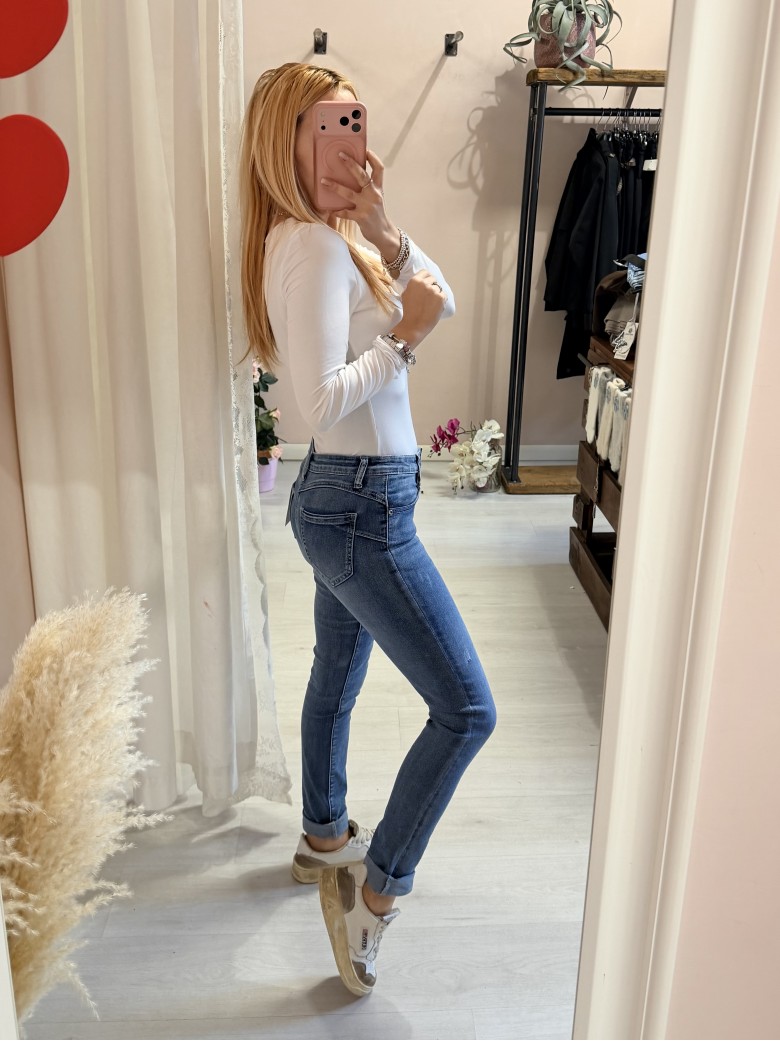 Jeans blu PUSH UP morbidi