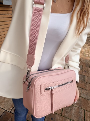 Borsa CELINA con tracolla ROSA