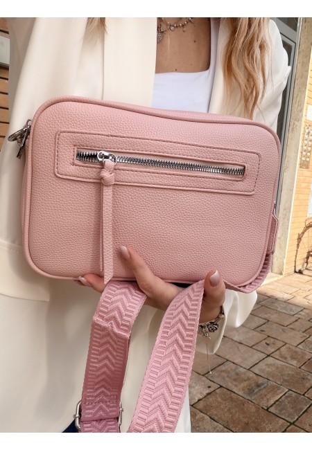Borsa CELINA con tracolla ROSA