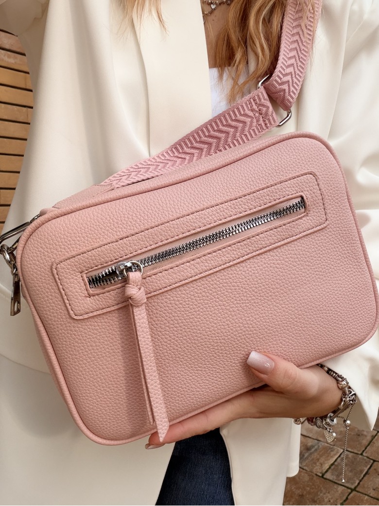 Borsa CELINA con tracolla ROSA