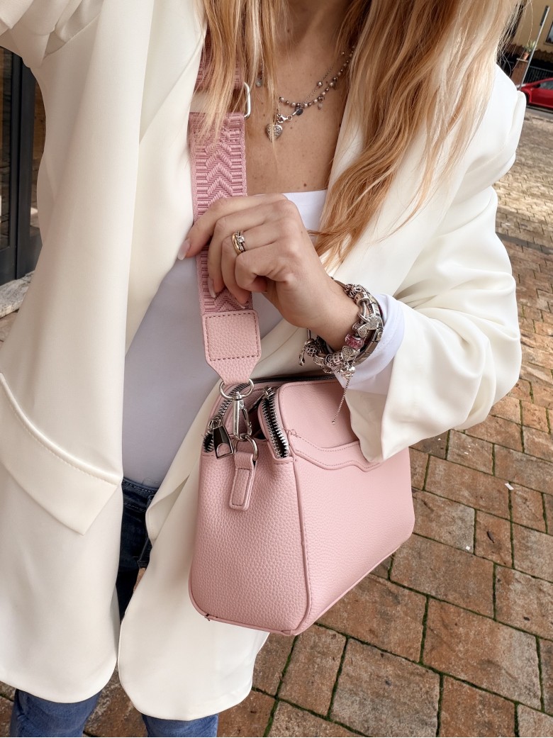 Borsa CELINA con tracolla ROSA