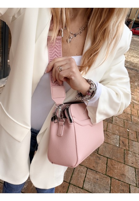 Borsa CELINA con tracolla ROSA