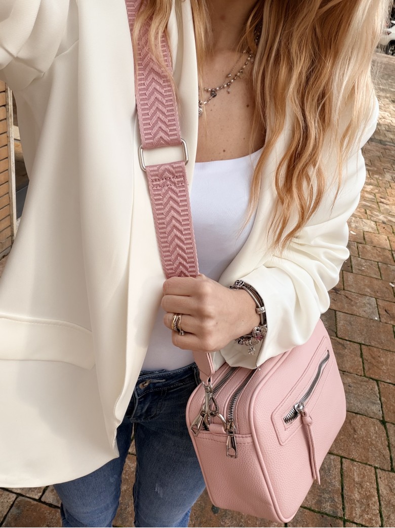 Borsa CELINA con tracolla ROSA