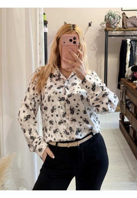 Camicia FIORELLINI neri