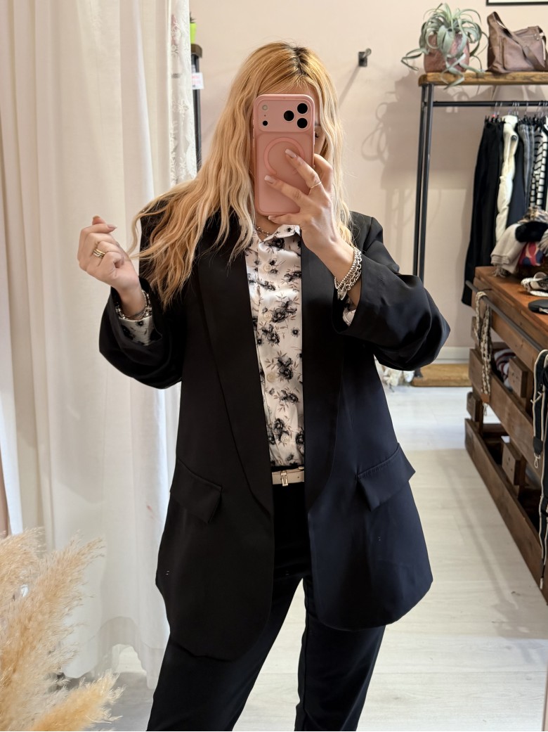 Camicia FIORELLINI neri