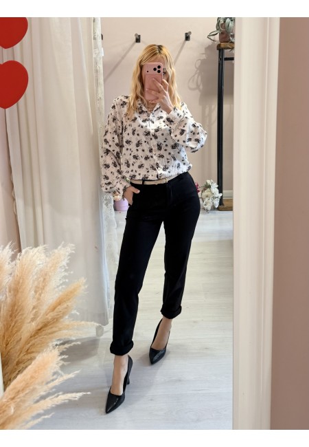 Camicia FIORELLINI neri