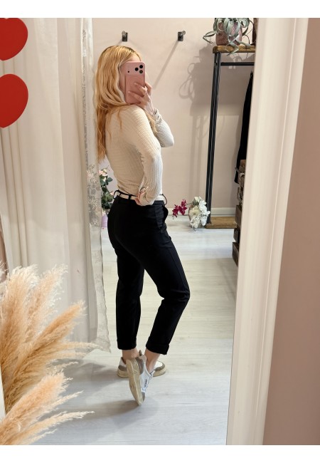 Pantaloni a sigaretta neri