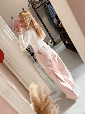 Pantaloni jeans larghi ROSA 2