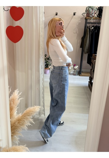 Jeans barrel morbidi