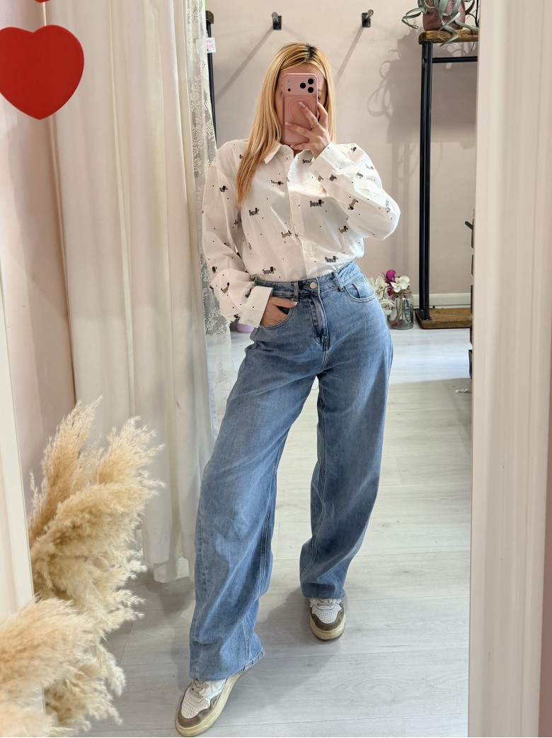 Jeans barrel morbidi