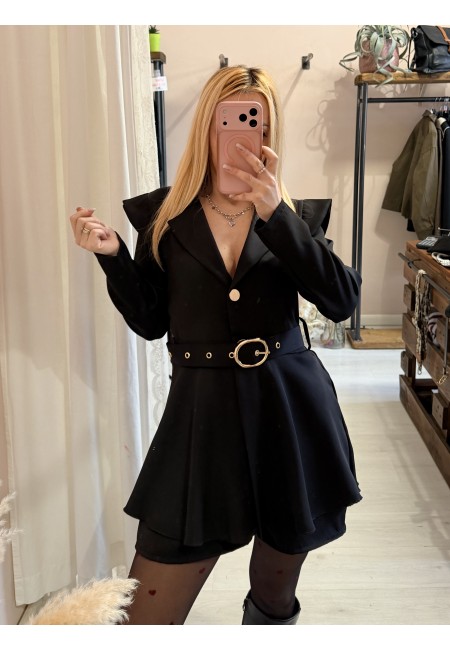 Tutina vestito SANVALE nera