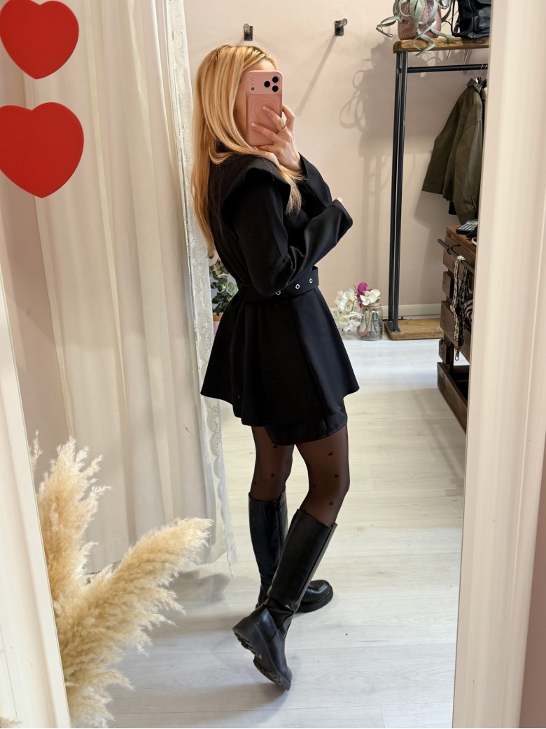 Tutina vestito SANVALE nera