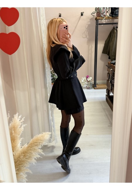 Tutina vestito SANVALE nera