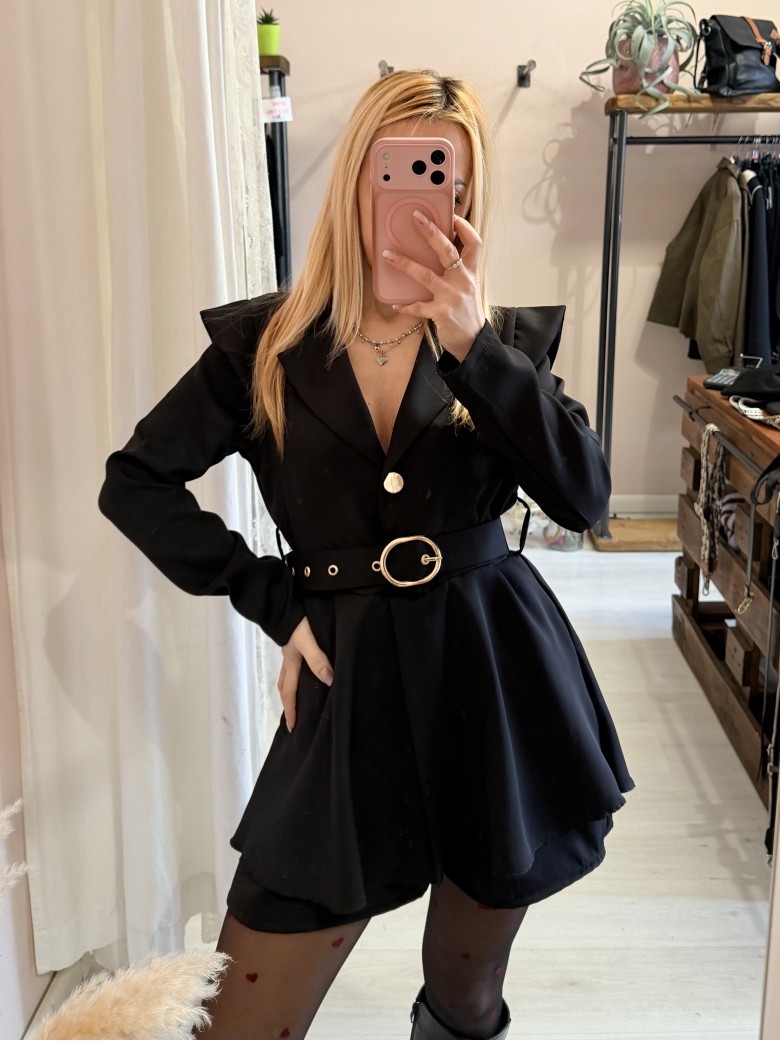 Tutina vestito SANVALE nera