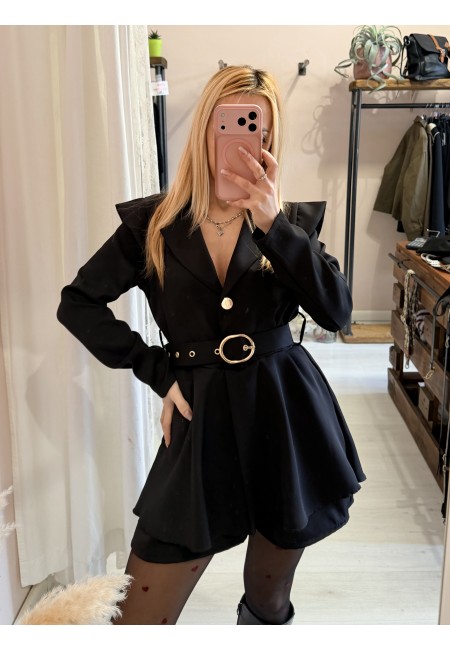 Tutina vestito SANVALE nera