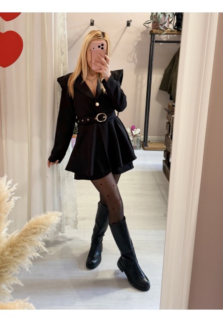 Tutina vestito SANVALE nera