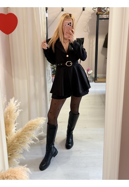 Tutina vestito SANVALE nera