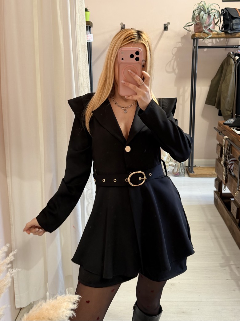 Tutina vestito SANVALE nera