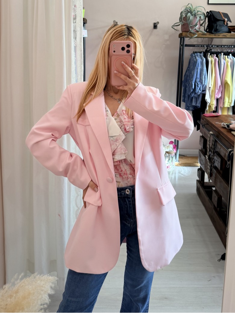 Giacca blazer sartoriale ROSA