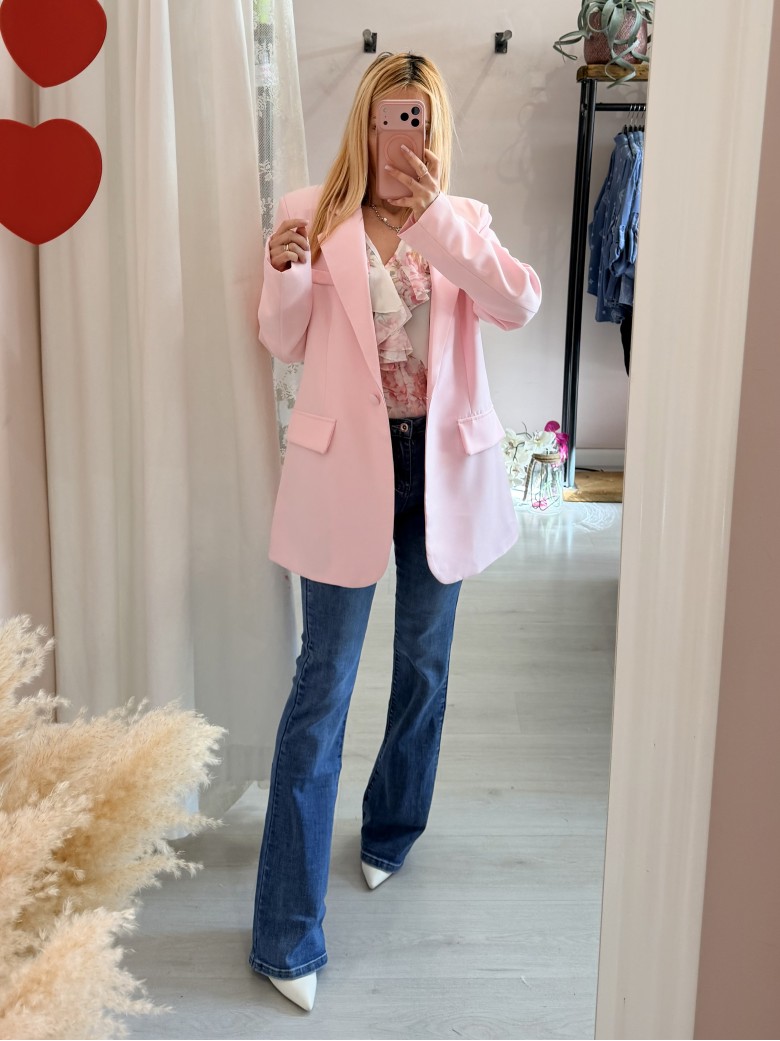 Giacca blazer sartoriale ROSA