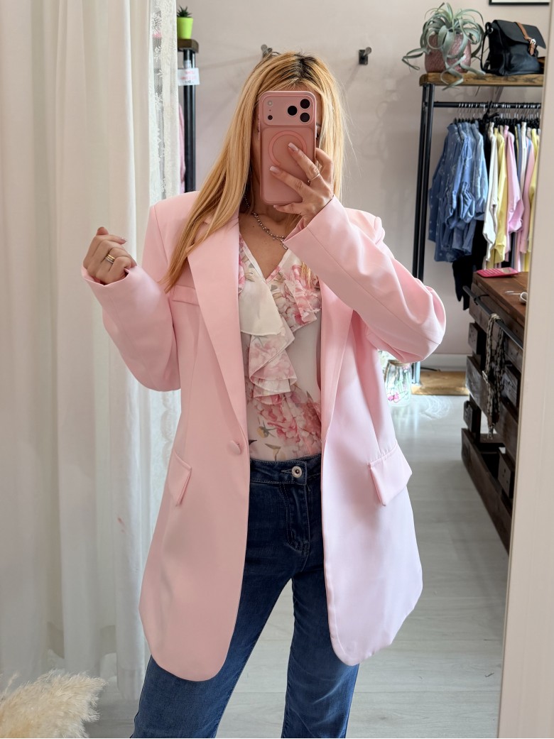 Giacca blazer sartoriale ROSA