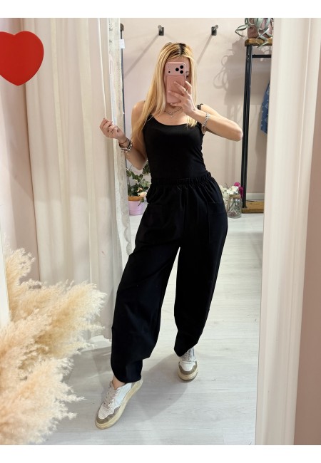 Pantaloni balloon MINIMAL neri