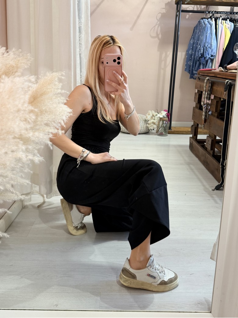 Pantaloni balloon MINIMAL neri