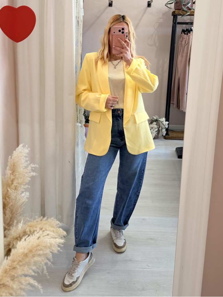 Giacca blazer ALLDAY gialla